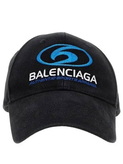 Embroided Logo Ball Cap Black - BALENCIAGA - BALAAN 2