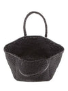 Grace Small Leather Basket Tote Bag Black - DRAGON DIFFUSION - BALAAN 4