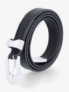 Men's 2cm Leather Belt Black - OUR LEGACY - BALAAN 2