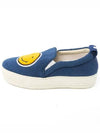 Women s Smile Slip On Sneakers Blue 10053SG - JOSHUA SANDERS - BALAAN 2