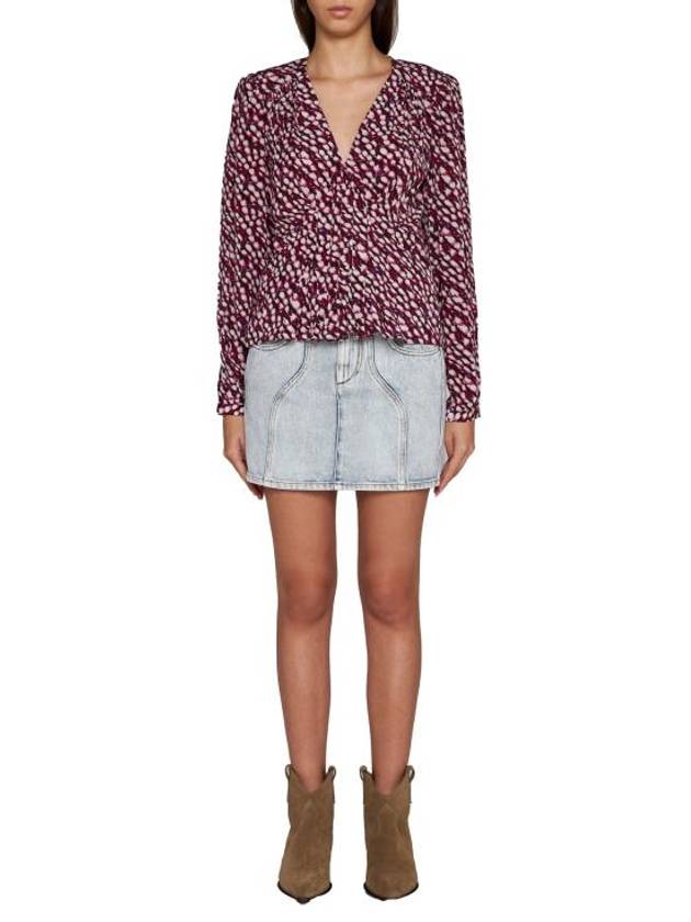 Tunic HT0221FA B1J02E 40RY Free Raspberry - ISABEL MARANT - BALAAN 2