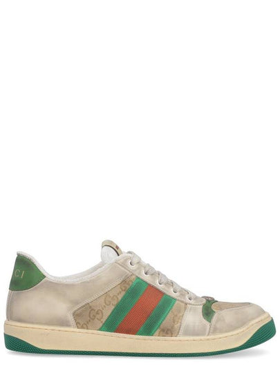 GG Screener Canvas Low-Top Sneakers - GUCCI - BALAAN 2