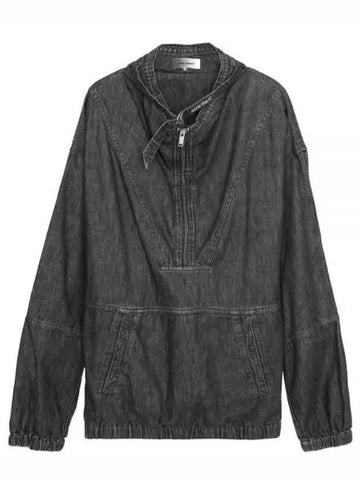 Clode Denim Anorak Grey - ISABEL MARANT - BALAAN 1