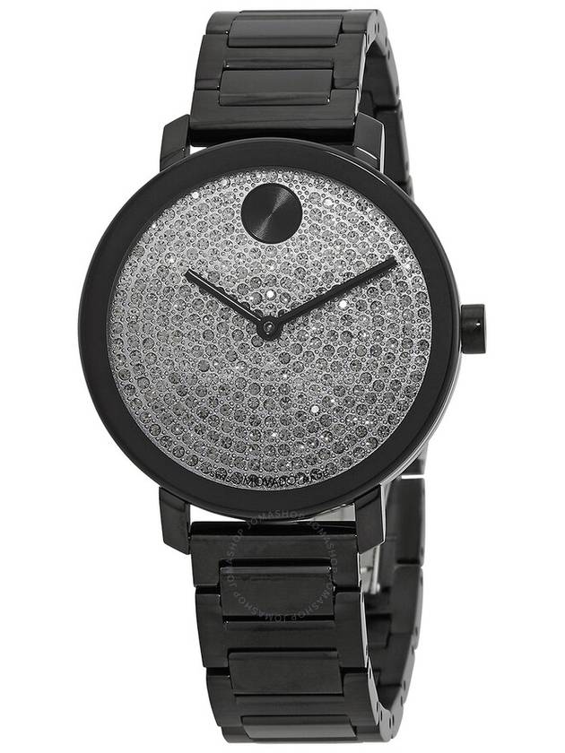 Movado Bold Evolution Quartz Grey Crystal Dial Ladies Watch 3600930 - MOVADO - BALAAN 1