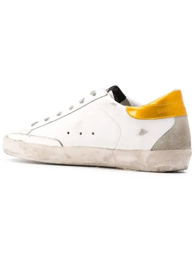 Superstar Low Top Sneakers Yellow White - GOLDEN GOOSE - BALAAN 4