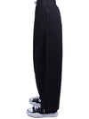 Men's HD 6OZ Denim Wide Pants Black - NEEDLES - BALAAN 5