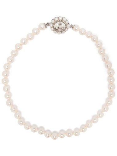 Amaya Pearl Necklace Silver - VIVIENNE WESTWOOD - BALAAN 1