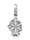 Women's Snowflake Snow Globe Dangle Charm Silver - PANDORA - BALAAN 3