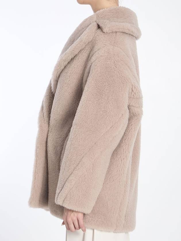 Cuban Teddy Oversized Fur Beige - MAX MARA - BALAAN 4