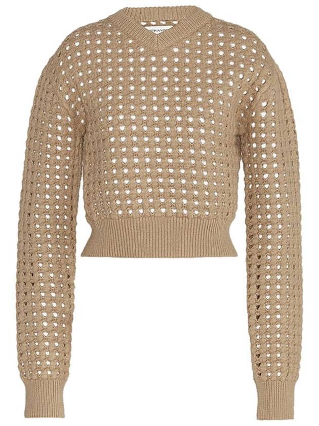 perforated knit top - BOTTEGA VENETA - BALAAN 1