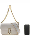 J Marc Logo Chain Shoulder Bag W\hite - MARC JACOBS - BALAAN 7