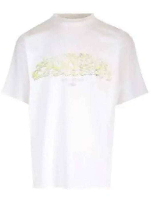 Offshore Vintage Short Sleeve T-Shirt White - BALENCIAGA - BALAAN 2