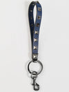 Rockstud Key Ring Blue - VALENTINO - BALAAN 1