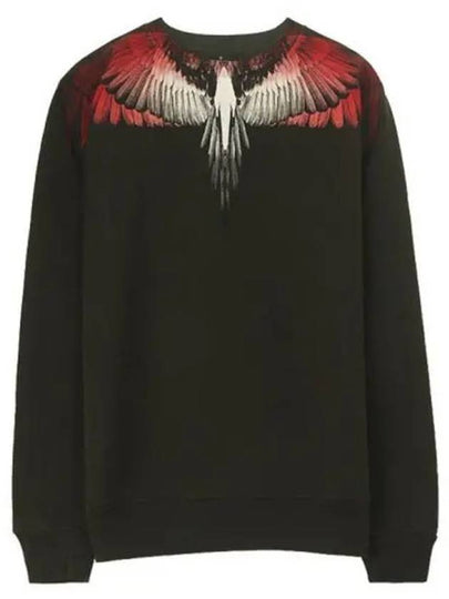 Men's Red Wings Sweatshirt Military Green - MARCELO BURLON - BALAAN 2