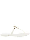 Miller Mini Flat Thong Flip Flop Ivory - TORY BURCH - BALAAN 2