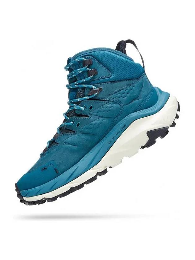 Kaha 2 GTX Waterproof High Top Sneakers Blue - HOKA ONE ONE - BALAAN 4