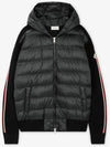 Men s logo patch black knit padding 9B00022 M1131 999 - MONCLER - BALAAN 2