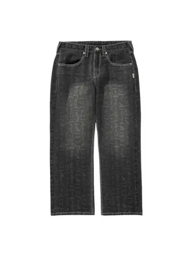 True Religion Hieroglyphic Pants Black - TRUE RELIGION - BALAAN 1