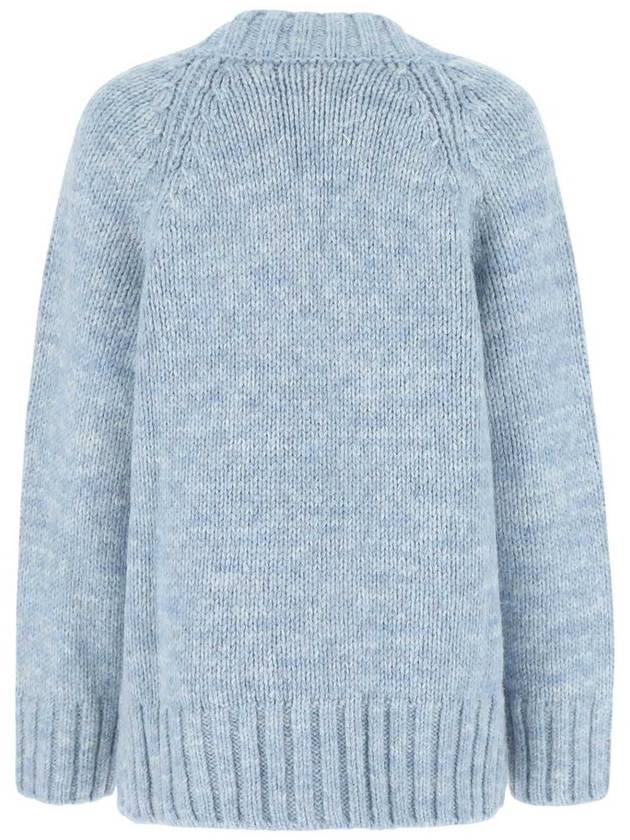 Botanical Dyed V-Neck Knit Cardigan Pale Blue - MAISON MARGIELA - BALAAN 3