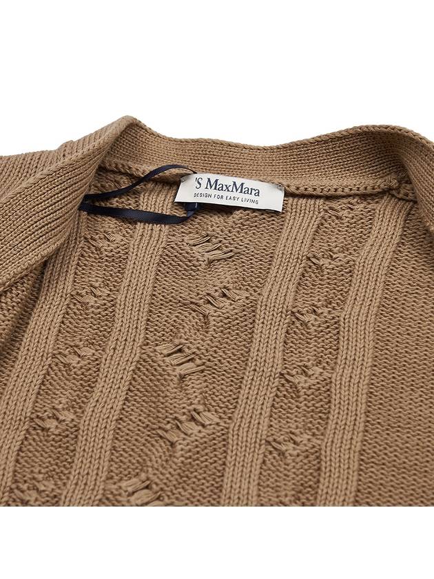 Women s Lucas Cotton Cardigan LUKAS 002 - MAX MARA - BALAAN 8