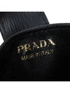 Gold Hardware Leather Card Wallet Black - PRADA - BALAAN 11