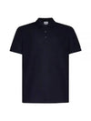 Eddie Polo Shirt Navy - BURBERRY - BALAAN 2