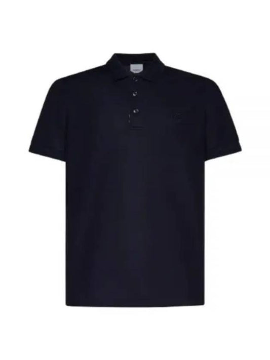 Eddie Polo Shirt Navy - BURBERRY - BALAAN 2