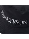 Embroidered Logo Bucket Hat Black - JW ANDERSON - BALAAN 7