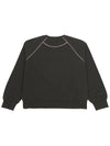 Sonia Cotton Sweatshirt Charcoal - A.P.C. - BALAAN 3