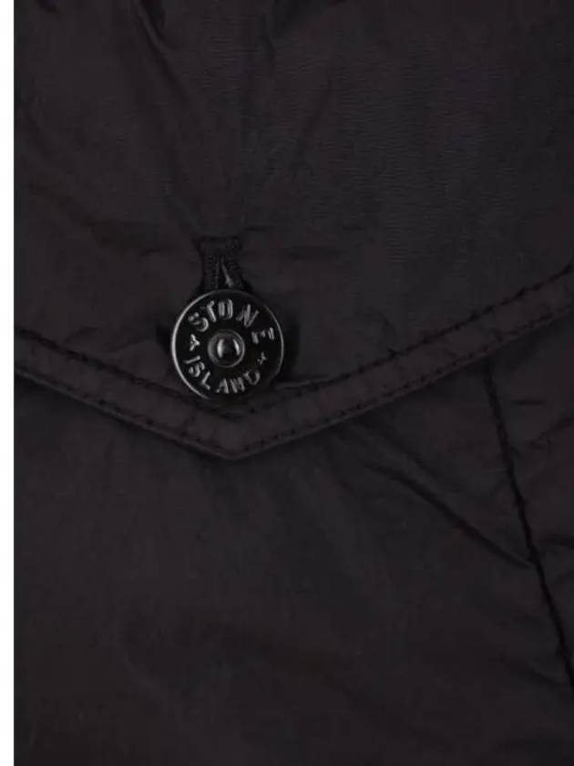 Crinkle Reps Re-Nylon Down Padding Black - STONE ISLAND - BALAAN 4