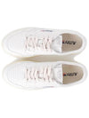 Medalist Leather Low Top Sneakers White - AUTRY - BALAAN 4