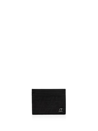 Kios Card Wallet Black - CHRISTIAN LOUBOUTIN - BALAAN 1