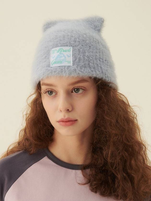 Angora Beanie Gray - GOCORI - BALAAN 2