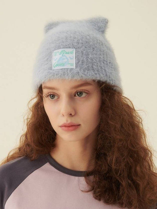 Angora Beanie Gray - GOCORI - BALAAN 2