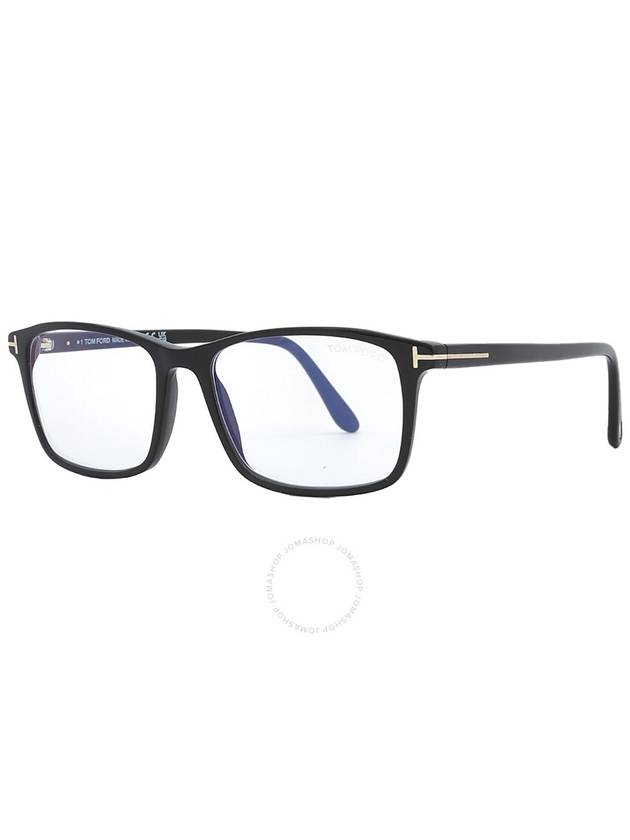 Tom Ford Blue Light Block Rectangular Men's Eyeglasses FT5584-B 001 54 - TOM FORD - BALAAN 3