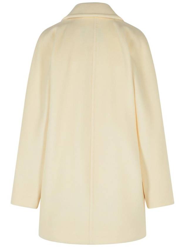 Revus Wool Cashmere Shorts Double Coat Cream - MAX MARA - BALAAN 4