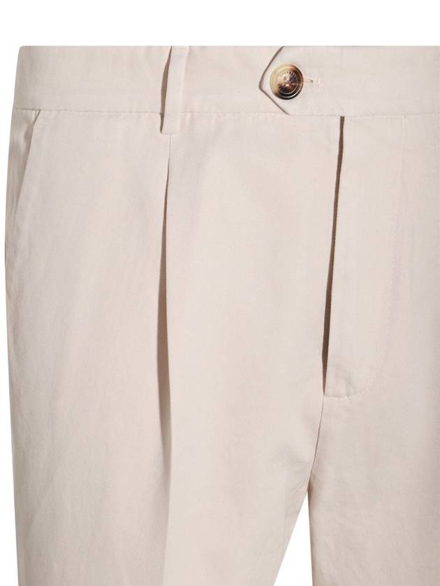 Brunello Cucinelli White Cotton Jeans - BRUNELLO CUCINELLI - BALAAN 3