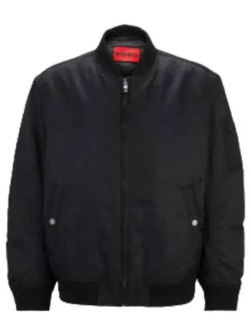 Water repellent padded bomber jacket regular fit aviation jumper blouson - HUGO BOSS - BALAAN 1