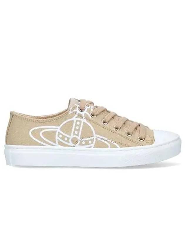 ORB Logo Low Top Sneakers Beige - VIVIENNE WESTWOOD - BALAAN 2