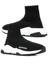 Speed Trainer High Top Sneakers Black - BALENCIAGA - BALAAN 2