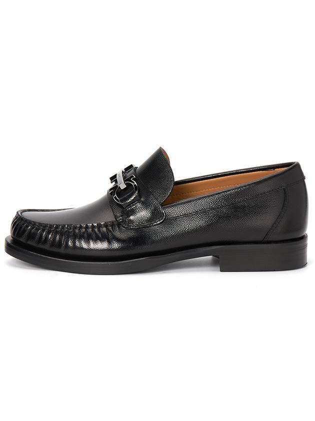 Ferragamo Gancini Men's Moccasins FORT NERO 0762695 Foot EEE - SALVATORE FERRAGAMO - BALAAN 3