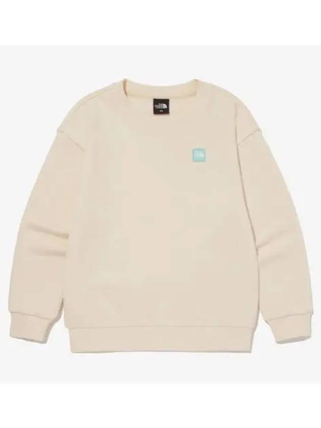 The North Face KIDS Mini Box Logo Sweatshirt NM5MQ52T CRB - THE NORTH FACE - BALAAN 1