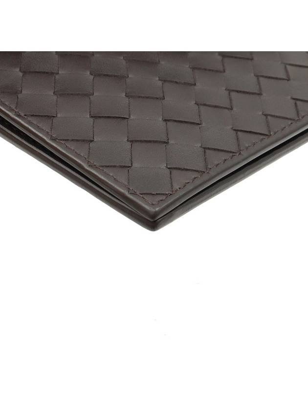 Dark Brown Intrecciato VN Continental Long Wallet - BOTTEGA VENETA - BALAAN 7