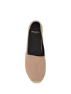 Women's Monogram Leather Espadrilles Pink - SAINT LAURENT - BALAAN 5