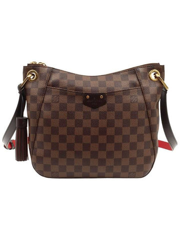 Damier Eben Canvas Southbank Besace Hobo Shoulder Bag - LOUIS VUITTON - BALAAN 1