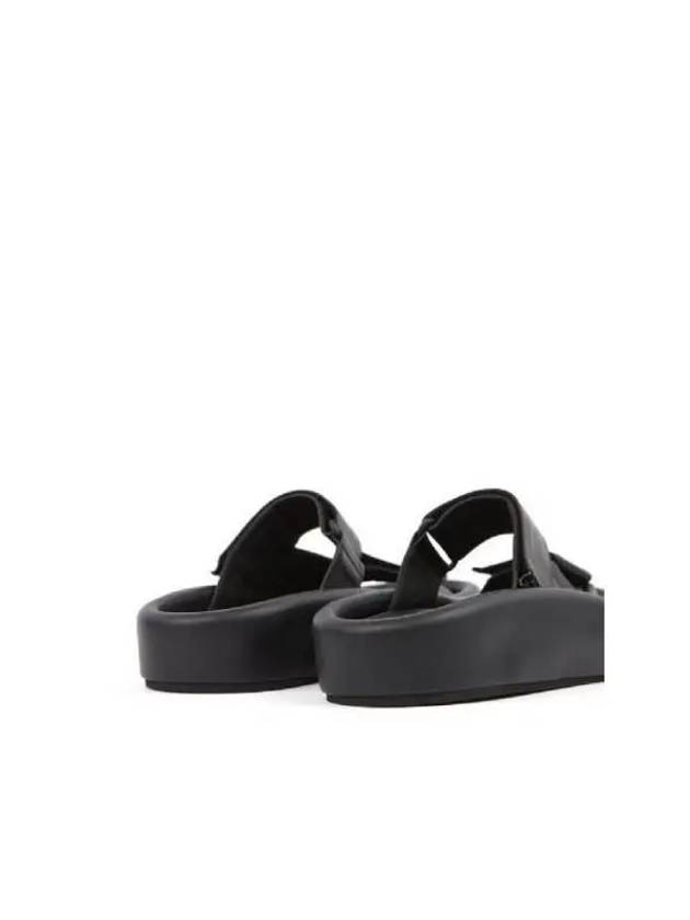 Webbing Slip-On Platform Sandals Black - MAISON MARGIELA - BALAAN 6