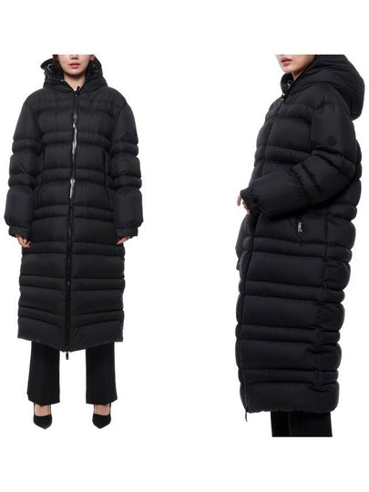 Women's Tumen Down Long Padding Black - MONCLER - BALAAN 2