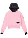 Women's Padded Hooded Sweater Pink - ONOFF - BALAAN 3