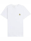 Zafferh Logo Cotton Short Sleeve T-Shirt White - ISABEL MARANT - BALAAN 2