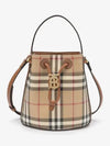 Check Bucket Bag Beige - BURBERRY - BALAAN 2